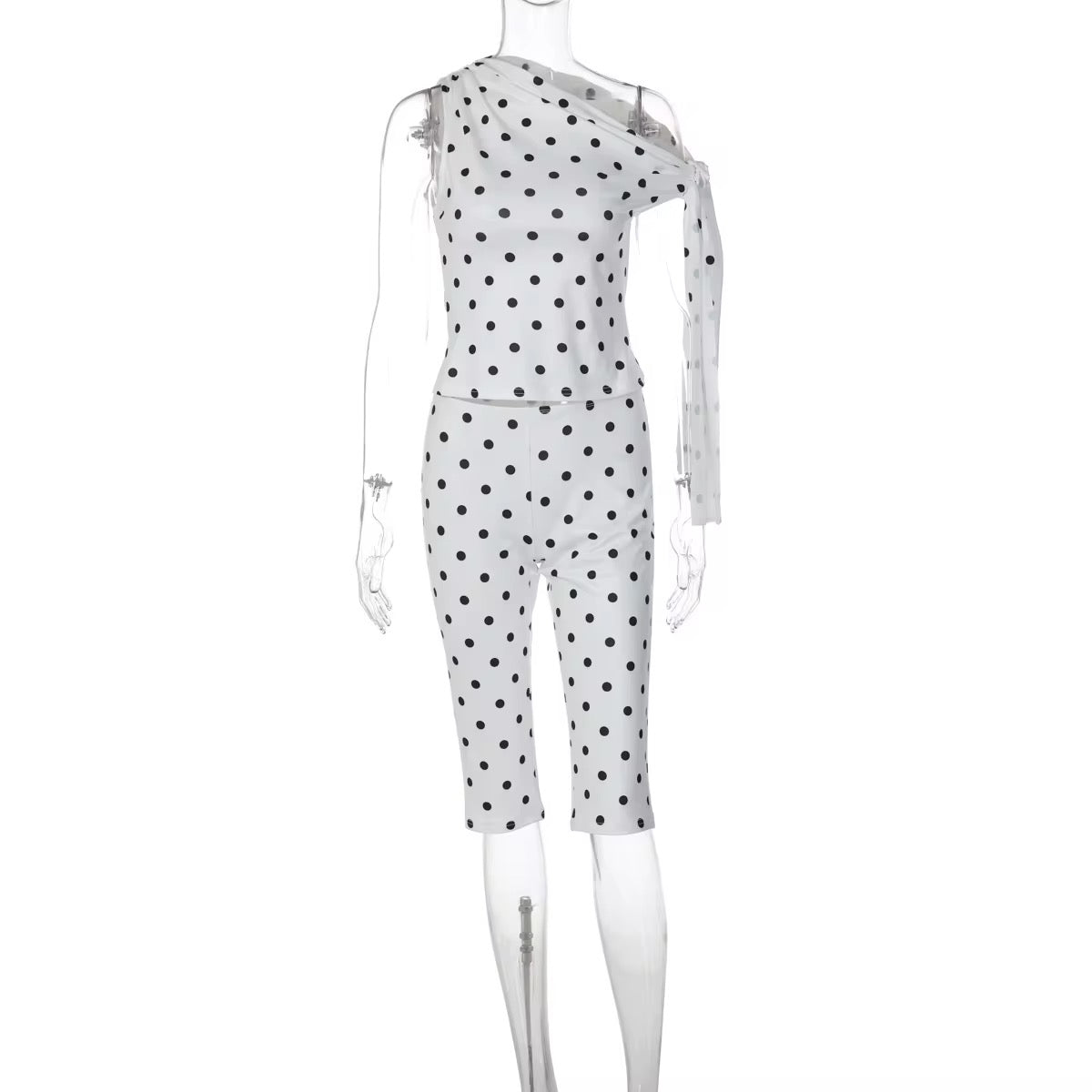 Polka Knot Two-Piece